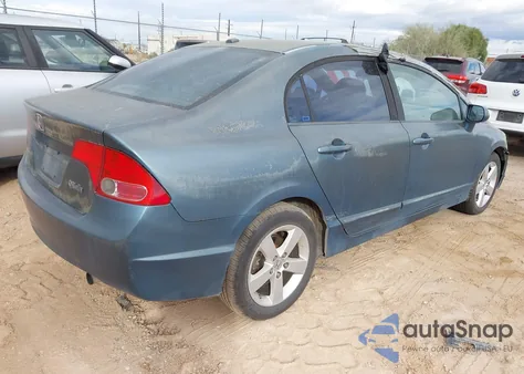 2008 Honda Civic Ex-L from USA, damaged, VIN 1HGFA16998L049552